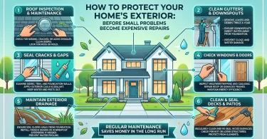 How to protect your homes exterior before small problems